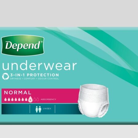 Depend Underwear Normal Large Unisex pack