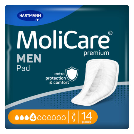 Molicare Premium Men Pads 4 Drops 345x180mm