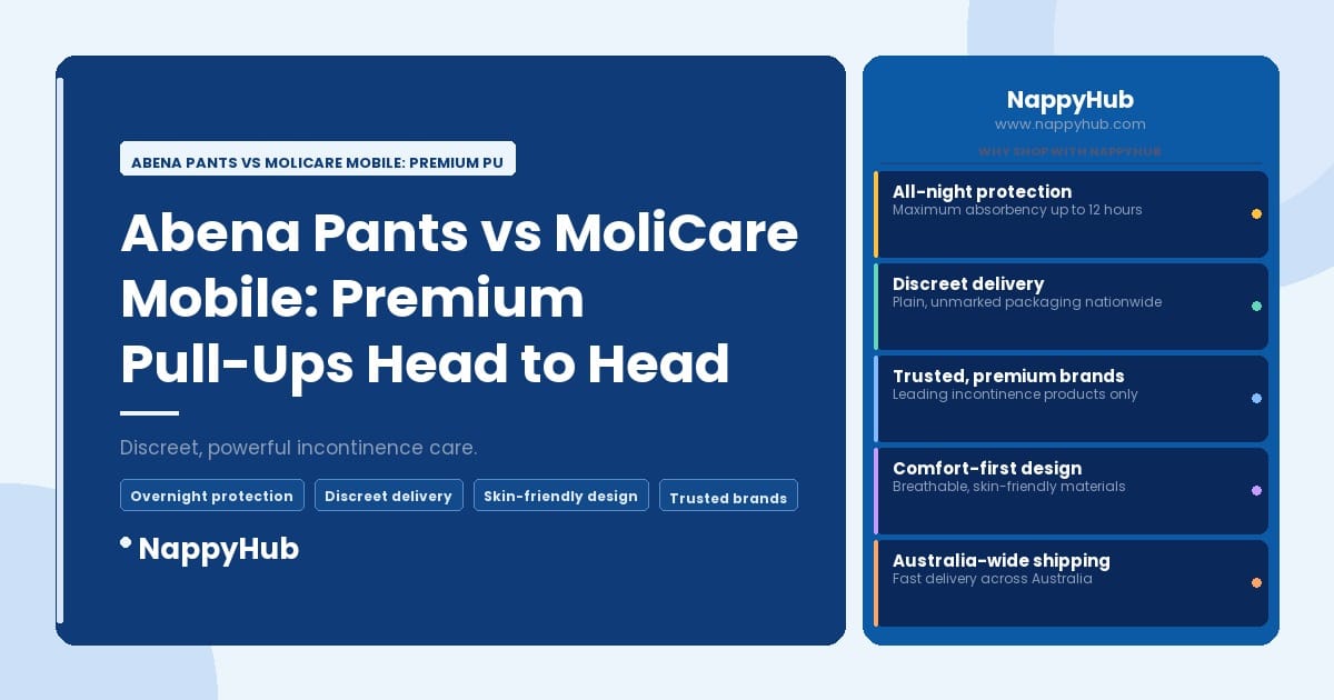 Abena Pants vs MoliCare Mobile: Premium Pull - Abena Pants vs MoliCare Mobile: Premium Pull