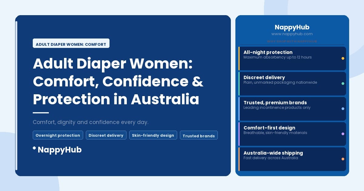 Adult Diaper Women: Comfort - Adult Diaper Women: Comfort
