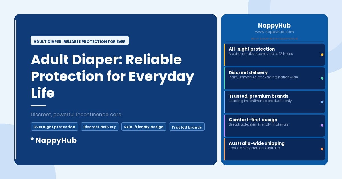 Adult Diaper: Reliable Protection for Everyday Life - Adult Diaper: Reliable Protection for Everyday Life