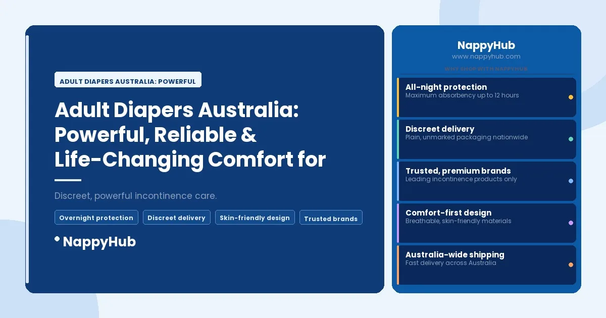 Adult Diapers Australia: Powerful - Adult Diapers Australia: Powerful