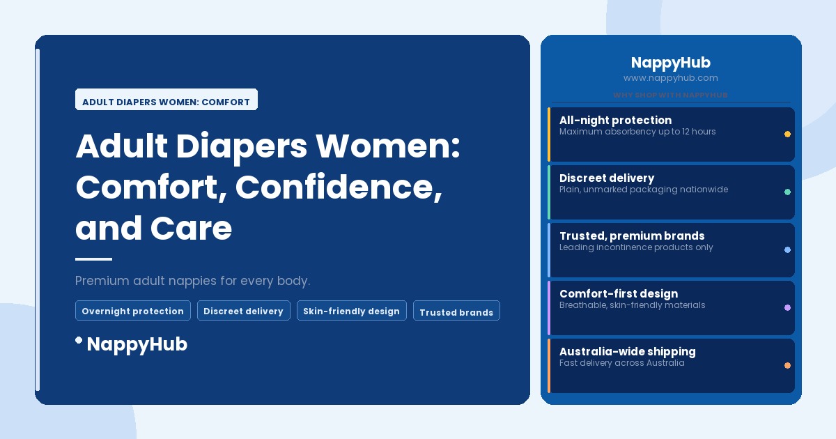 Adult Diapers Women: Comfort - Adult Diapers Women: Comfort