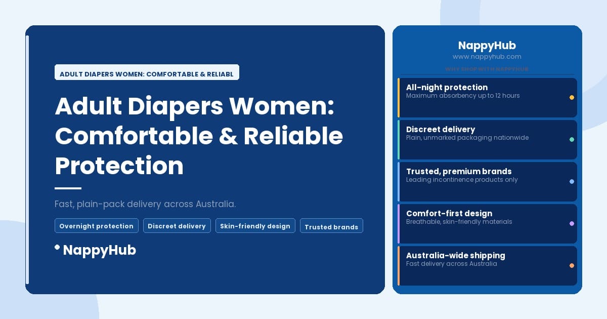 Adult Diapers Women: Comfortable & Reliable Protection - Adult Diapers Women: Comfortable & Reliable Protection