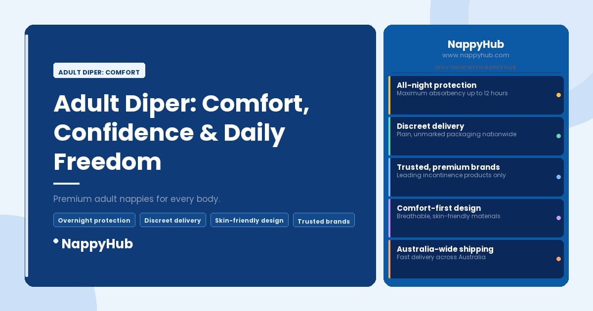 Adult Diper: Comfort - Adult Diper: Comfort