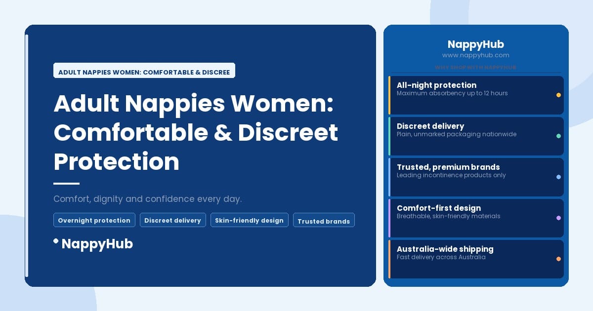 Adult Nappies Women: Comfortable & Discreet Protection - Adult Nappies Women: Comfortable & Discreet Protection