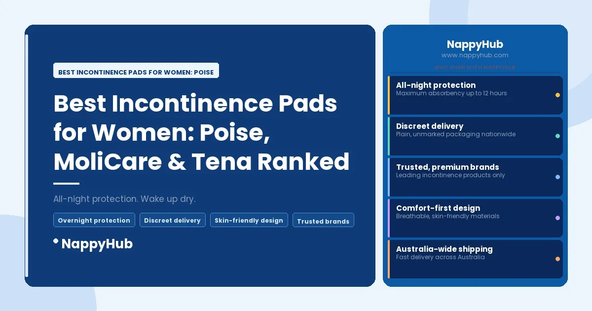 Best Incontinence Pads for Women: Poise - Best Incontinence Pads for Women: Poise
