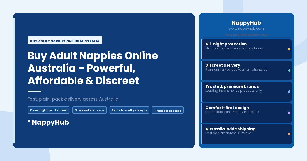 Buy Adult Nappies Online Australia - Buy Adult Nappies Online Australia