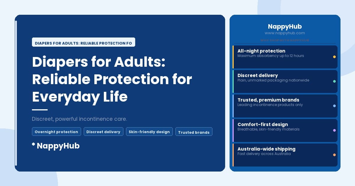 Diapers for Adults: Reliable Protection for Everyday Life - Diapers for Adults: Reliable Protection for Everyday Life
