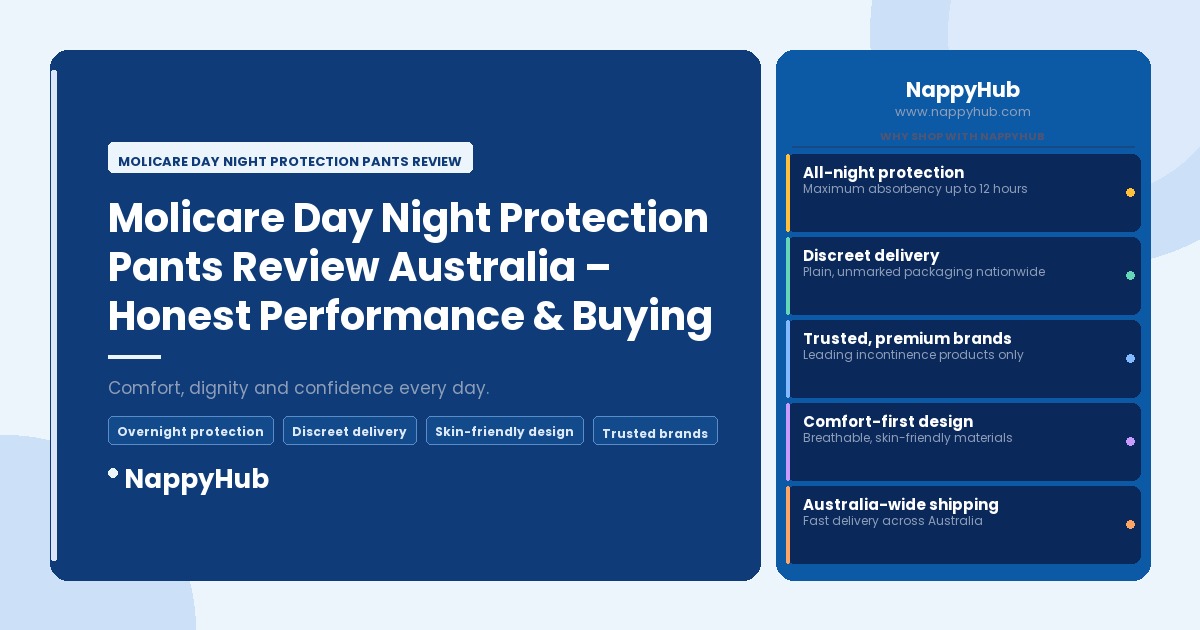 Molicare Day Night Protection Pants Review Australia - Molicare Day Night Protection Pants Review Australia